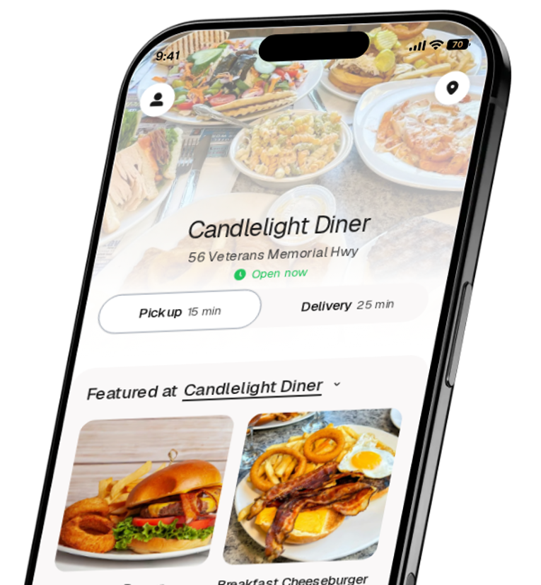Candlelight Diner app preview